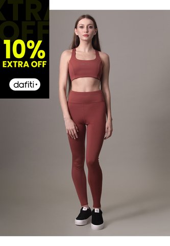Top Rojo Deportivo De Impacto Medio Calvin Klein