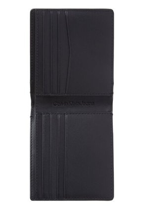 Billetera Celeste Bifold Con Estampado En Relieve Calvin Klein