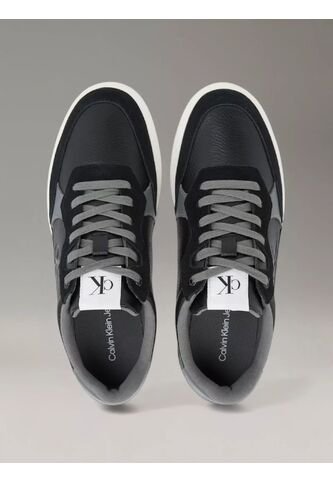 Tenis Negro De Cuero Calvin Klein Calvin Klein