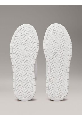 Tenis Blanco Low Cut Con Cordones Para Niñas Calvin Klein