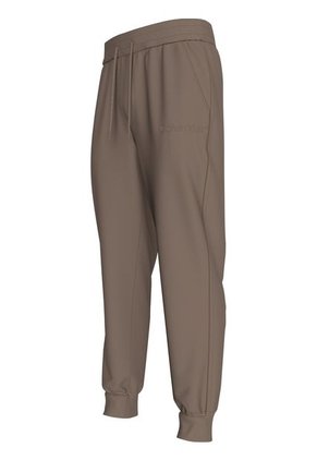 Jogger Chocolate Institutional Con Logo Tonal Calvin Klein