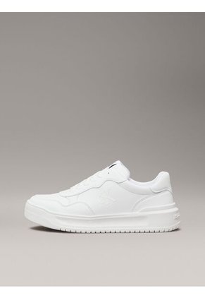 Tenis Blanco Low Cut Con Cordones Para Niñas Calvin Klein