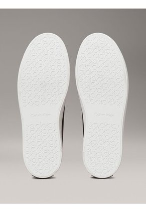 Tenis Blanco Con Logo Calvin Klein