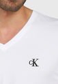 Camiseta Blanco-Negro Calvin Klein de Calvin Klein