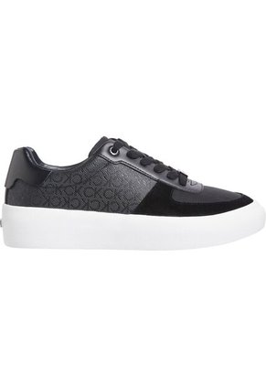 Tenis Negro Con Logo Calvin Klein