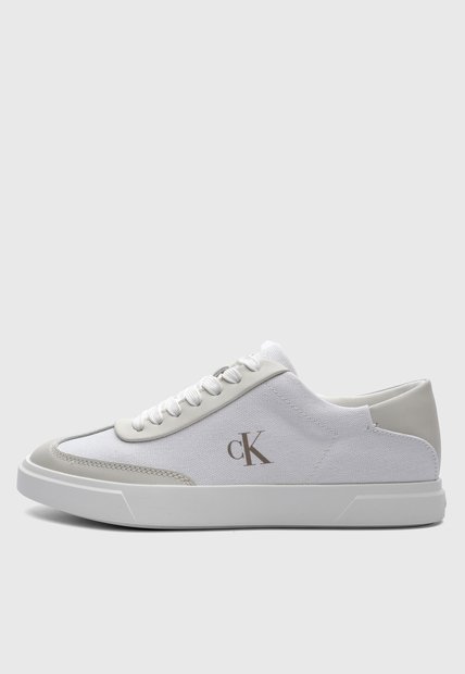 Tenis Lifestyle Calvin Klein Blanco