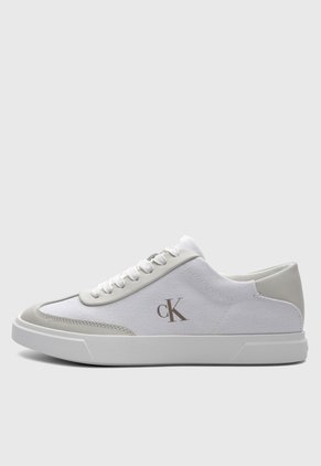 Tenis Lifestyle Calvin Klein Blanco