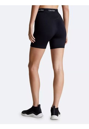 Biker Negro Deportiva Con Cintura Alta Para Mujer Calvin Klein