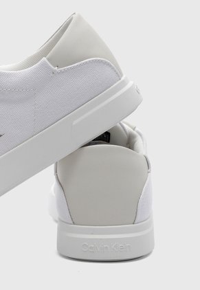Tenis Lifestyle Calvin Klein Blanco