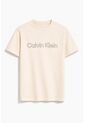 Camiseta Blanca Con Logo Traveling Calvin Klein de Calvin Klein