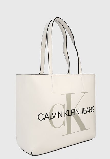 Bolso Blanco-Negro Calvin Klein - Compra Ahora | Dafiti Colombia