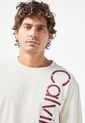 Camiseta Beige-Vinotinto  Calvin Klein de Calvin Klein
