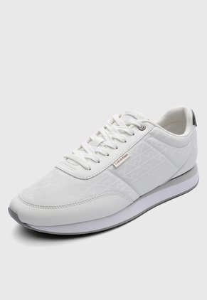 Tenis Lifestyle Calvin Klein Blanco