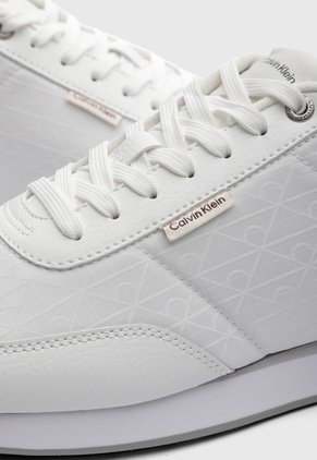 Tenis Lifestyle Calvin Klein Blanco