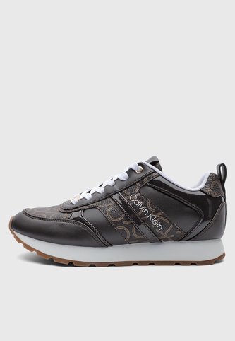 Tenis Lifestyle Calvin Klein Carlla 3 Marrón Calvin Klein