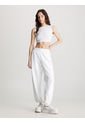 Pantalón Blanco Blanco Blanco De Chándal Holgado Con Monograma Calvin Klein de Calvin Klein
