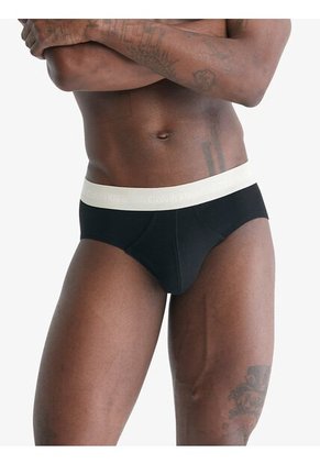 Pack Negro De 3 Slips - Cotton Stretch Wicking Calvin Klein
