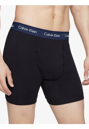 Pack Negro De 3 Boxers Brief - Cotton Stretch Calvin Klein