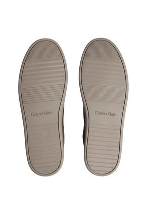 Tenis Café De Corte Bajo Con Textura De Gamuza Calvin Klein