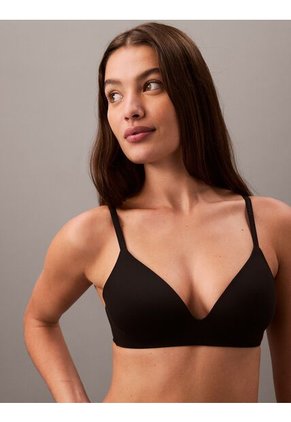 Brasier Negro Invisible Sin Aro - Perfectly Fit Calvin Klein