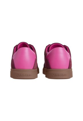 Tenis Rojo De Ante De Perfil Bajo Calvin Klein