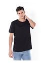 Camiseta Negra Solid Liquid Con Logo Calvin Klein de Calvin Klein