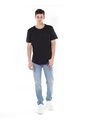 Camiseta Negra Solid Liquid Con Logo Calvin Klein de Calvin Klein