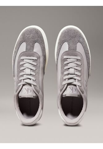 Tenis Gris Classic De Cuero Calvin Klein Calvin Klein