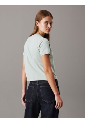 Camiseta Multicolor Con Monograma E Insignia Calvin Klein