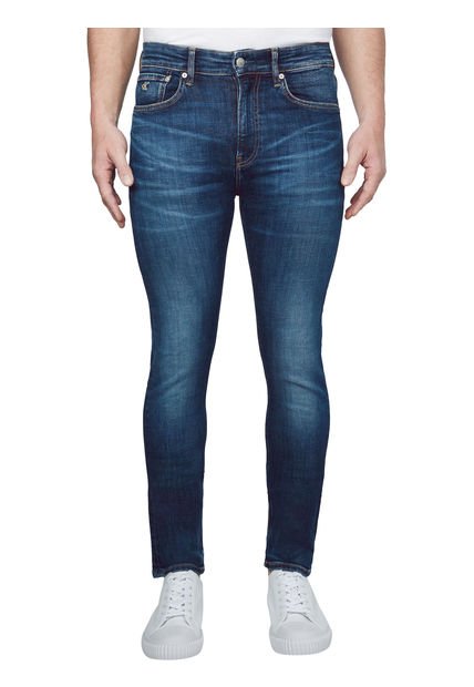 Ckj 016 Skinny Jean Azul Calvin Klein