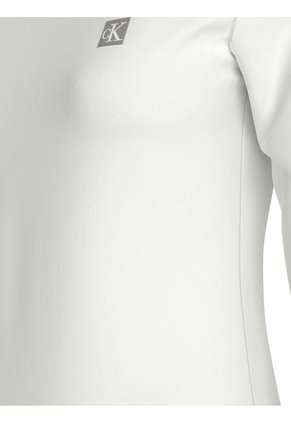 Camiseta Blanca Regular Manga Larga Calvin Klein