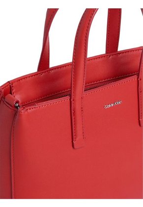 Bolso Rojo Tote Pequeño Calvin Klein