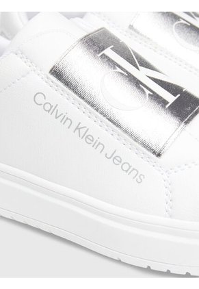 Tenis Blanco Niña Sin Cordones Calvin Klein