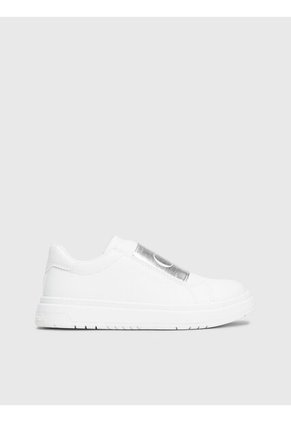 Tenis Blanco Niña Sin Cordones Calvin Klein