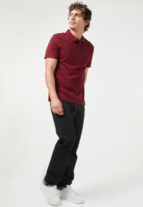 Polo Vinotinto Calvin Klein