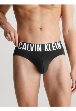 Pack Negro De 3 Slips - Intense Power Calvin Klein