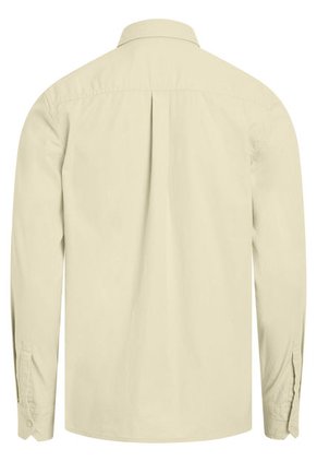 Camisa Beige Con Textura Lineal Calvin Klein