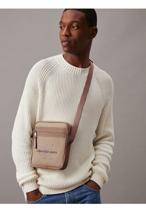 Bolso Beige Essentials Reporter Calvin Klein