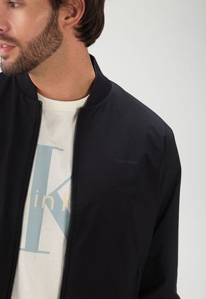 Chaqueta Bomber Negro Calvin Klein