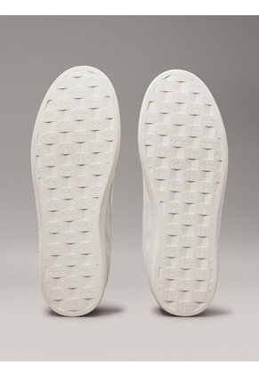 Tenis Blanco De Cuero Calvin Klein