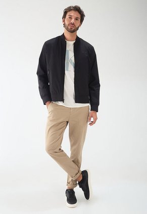 Chaqueta Bomber Negro Calvin Klein