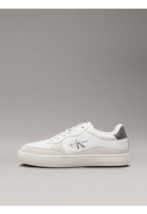 Tenis Blanco De Cuero Calvin Klein