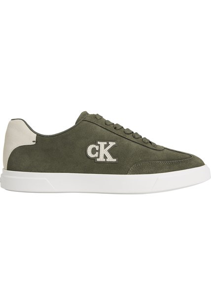 Tenis Verde Bajos Con Suela Cupsole Calvin Klein
