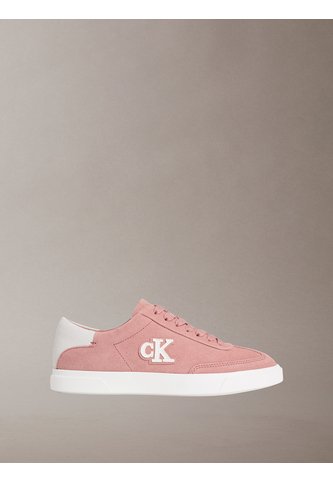 Tenis Rosa Bajos Con Cordones Calvin Klein Calvin Klein