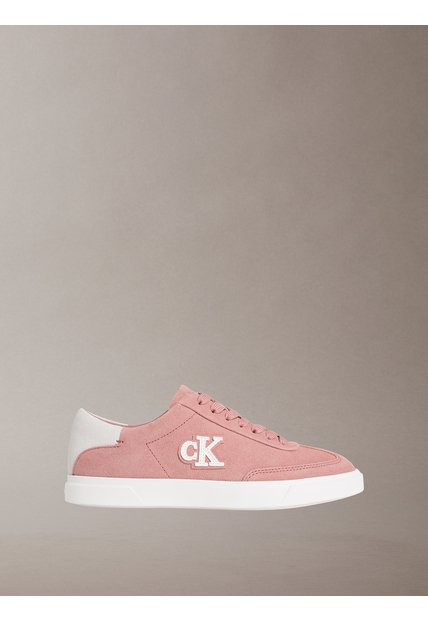 Tenis Rosa Bajos Con Cordones Calvin Klein