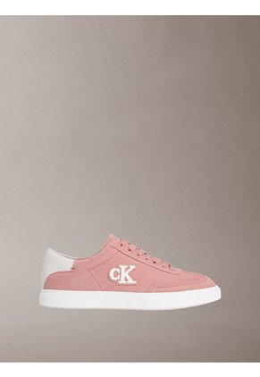 Tenis Rosa Bajos Con Cordones Calvin Klein