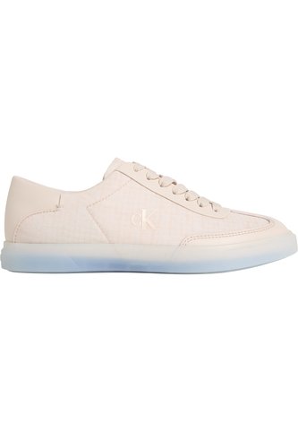 Tenis Rosado Bajos Con Cordones Calvin Klein Calvin Klein