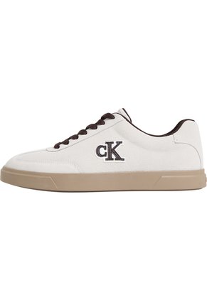 Tenis Beige Bajos Con Suela Cupsole Calvin Klein