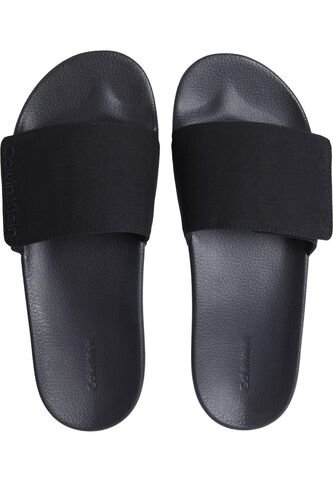 Sandalias Negro De Lona Calvin Klein Calvin Klein