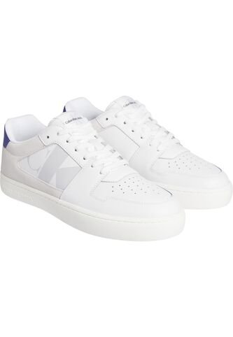 Tenis Blanco Clásicos Con Detalle De Gamuza Calvin Klein Calvin Klein